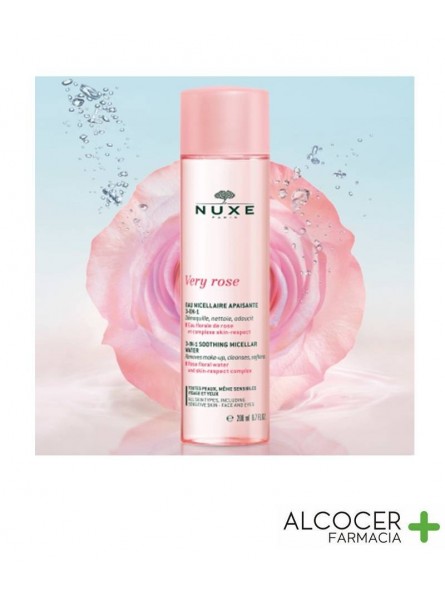 Nuxe very rose agua micelar, comprar online | Farmacia Alcocer