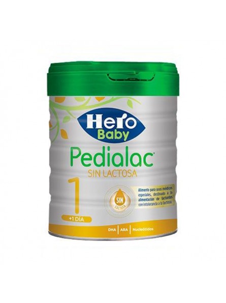 PEDIALAC SIN LACTOSA HERO BABY 1 BOTE 800 G