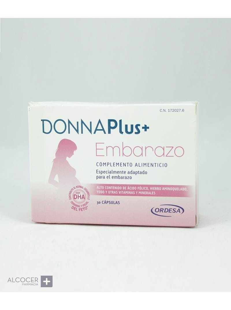 DONNA PLUS+ EMBARAZO 30 CAPSULAS - Farmacia Junco Díez